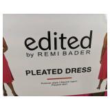 Edited by Remi Bader Pleated Dress 4X Pink - Brand New