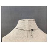 Heart Locket Necklace, Silver Tone, 20-Inch Chain - Brand New