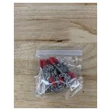 4 Body Clamp Clips with Chains - Brand New