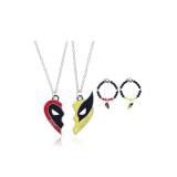 Deadpool & Wolverine Best Friend Necklace & Bracelet Set - Brand New