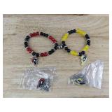 Deadpool & Wolverine Best Friend Necklace & Bracelet Set - Brand New