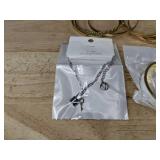 10 Fashion Jewelry Bracelets: Stainless Steel & Gold-Tone Bangles - Brand New