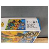 2 Buffalo Games Puzzles: Country Life 1000pc & Pokemon 1000pc