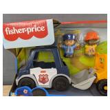 Fisher-Price Little People Small Vehicle Gift Set - Brand New