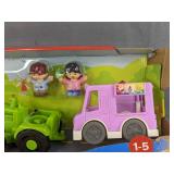 Fisher-Price Little People Small Vehicle Gift Set - Brand New