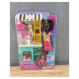 2 Barbie Life in the City Cafe Playsets - Brand New *A