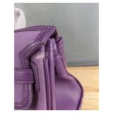 Purple Handbag with Front Pocket - New *A