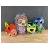 Morphies Merkit, Furtleleaf & SnappaFire Plushies - Brand New *A
