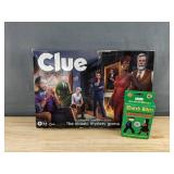 Hasbro Clue Board Game & Dutch Blitz Game *A