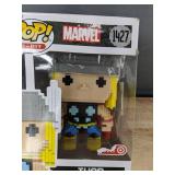 Marvel Funko Pop! 8-Bit Captain America 1337 & Thor 1427 - Brand New *A