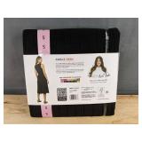 Remi Bader Edited Pleated Dress - Size S Black - Brand New