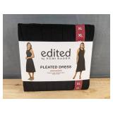 Edited by Remi Bader Pleated Dress XL Black - Brand New