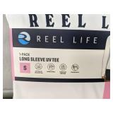Long Sleeve UV Tee - Reel Life Women Size Small - Brand New *P