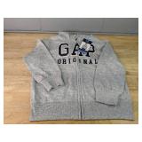GAP Kids  Zip Up Hoodie - Gray, Size S (6/7) - Brand New *P