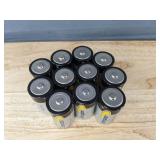11 Energizer D-Size Alkaline Batteries - Brand New