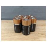 9 Duracell CopperTop D Batteries - Brand New