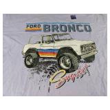 Ford Bronco Surf Graphic Tee Purple X-Large - Brand New