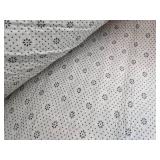 Pink Play Mat Solid Pink with White Floral Dot Pattern - Brand New