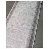 Anti Fatigue Mat 60"x20" Runner - Grey Ornate Pattern