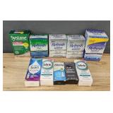 10 Eye Drop and Relief Items - Brand New