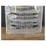 10 Taylor Swift Beaded Tour Bracelets - Brand New
