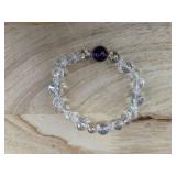 2 Beaded Bracelets and Cross Rosary - Brand New