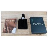 Pavoi Pear-Cut CZ Halo Ring & Pavé Band Set - Size 7 - Brand New