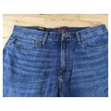 Lucky Brand 410 Athletic Straight Jeans Size 34x32, Indigo Denim - Brand New