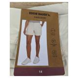 Eddie Bauer Hiker Shorts Size 14 Beige $65 Retail - Brand New