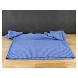 A New Day Blue Knit Sweater Pullover Size L $40 Retail -- Brand New