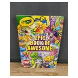 Crayola Epic Book of Awesome, OPTIX 55 Blue Blocker Glasses, and MR. Pen Sight Word Swat - Brand New