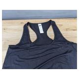 4 Semath Tank Tops Black Racerback Mesh, Women