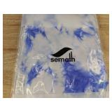 4 Semath Tank Tops Black Racerback Mesh, Women