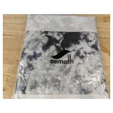 4 Semath Tank Tops Black Racerback Mesh, Women