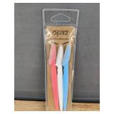 Ardell Press On Wispies Natural, 3 Opaz Eyebrow Razors, & Kiss The New Natural Lashes Nude Blazer - Brand New