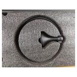 Bathroom Hardware Set, Black - Brand New