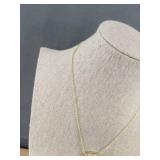 Kendra Scott Elisa Pendant Necklace Pink Stone 14.5in - Brand New