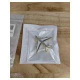 8 Fashion Jewelry Pins - American Flag Pins & Floral/Rhinestone/Anchor Mix - Brand New