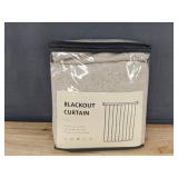 2 Blackout Curtains - Natural Linen 50" x 96" - Brand New