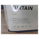 2 Blackout Curtains - Natural Linen 50" x 96" - Brand New