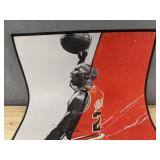 Michael Jordan NBA Chicago Bulls Basketball Rug 32" x 19.5" - New