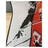 Michael Jordan NBA Chicago Bulls Basketball Rug 32" x 19.5" - New