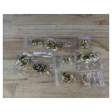 23" Heart Necklace & 8 Pairs of Earrings - Brand New