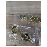 23" Heart Necklace & 8 Pairs of Earrings - Brand New