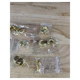 23" Heart Necklace & 8 Pairs of Earrings - Brand New