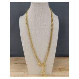 23" Heart Necklace & 8 Pairs of Earrings - Brand New