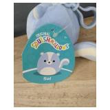 5 Squishmallows - Bastian, Barella, Sol, Trenton & Shasta - Brand New