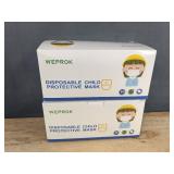 Frida Baby NoseFrida Saline Mist Inhaler & 100 WEPROK Disposable Child Protective Masks - Brand New