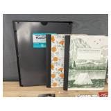 Office & School Supplies Assortment - Notebooks, Glue, Tape, Gel Pens, Fidget Spinners - Brand New