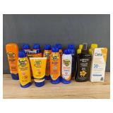 14 Sunscreens: Banana Boat & Coppertone & Hawaiian Tropic & Neutrogena & CeraVe - New